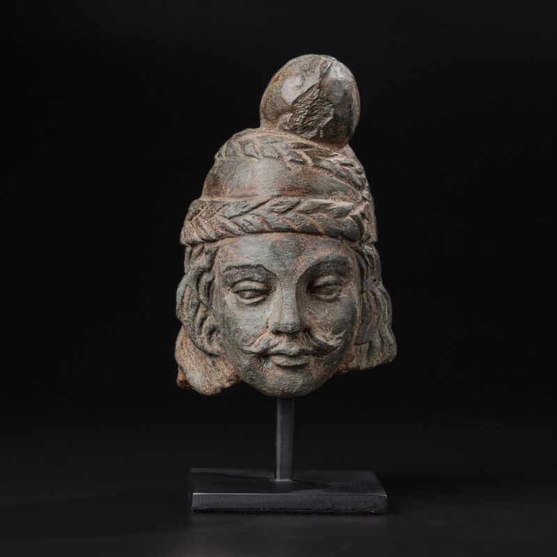 Head of a Bodhisattva with a Turban Knot